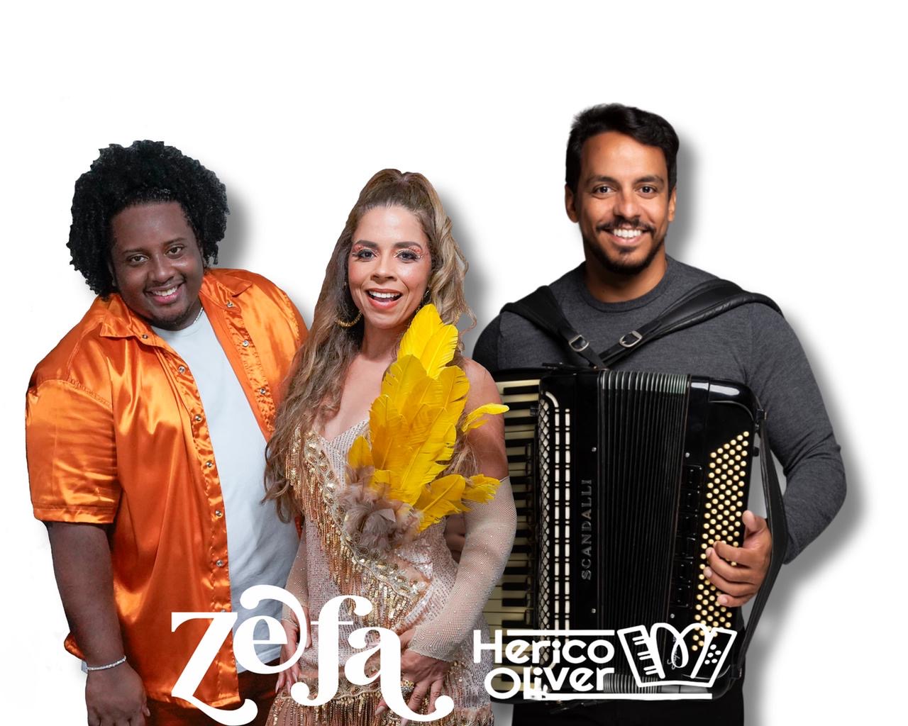 Primeiro grande Forró da temporada com Zefa de Zeca e Herico Oliver, no Rio Vermelho