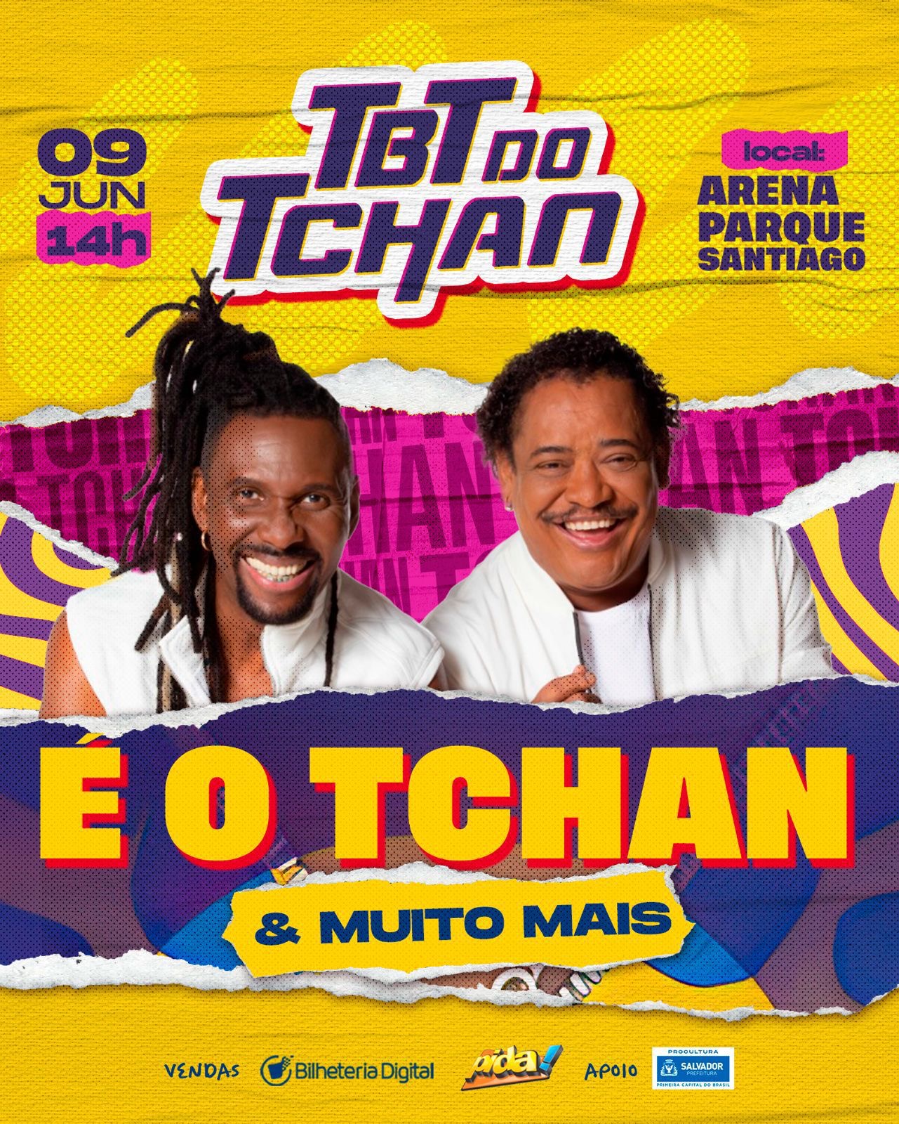 É o Tchan realiza primeira edição do “Tbt do Tchan”