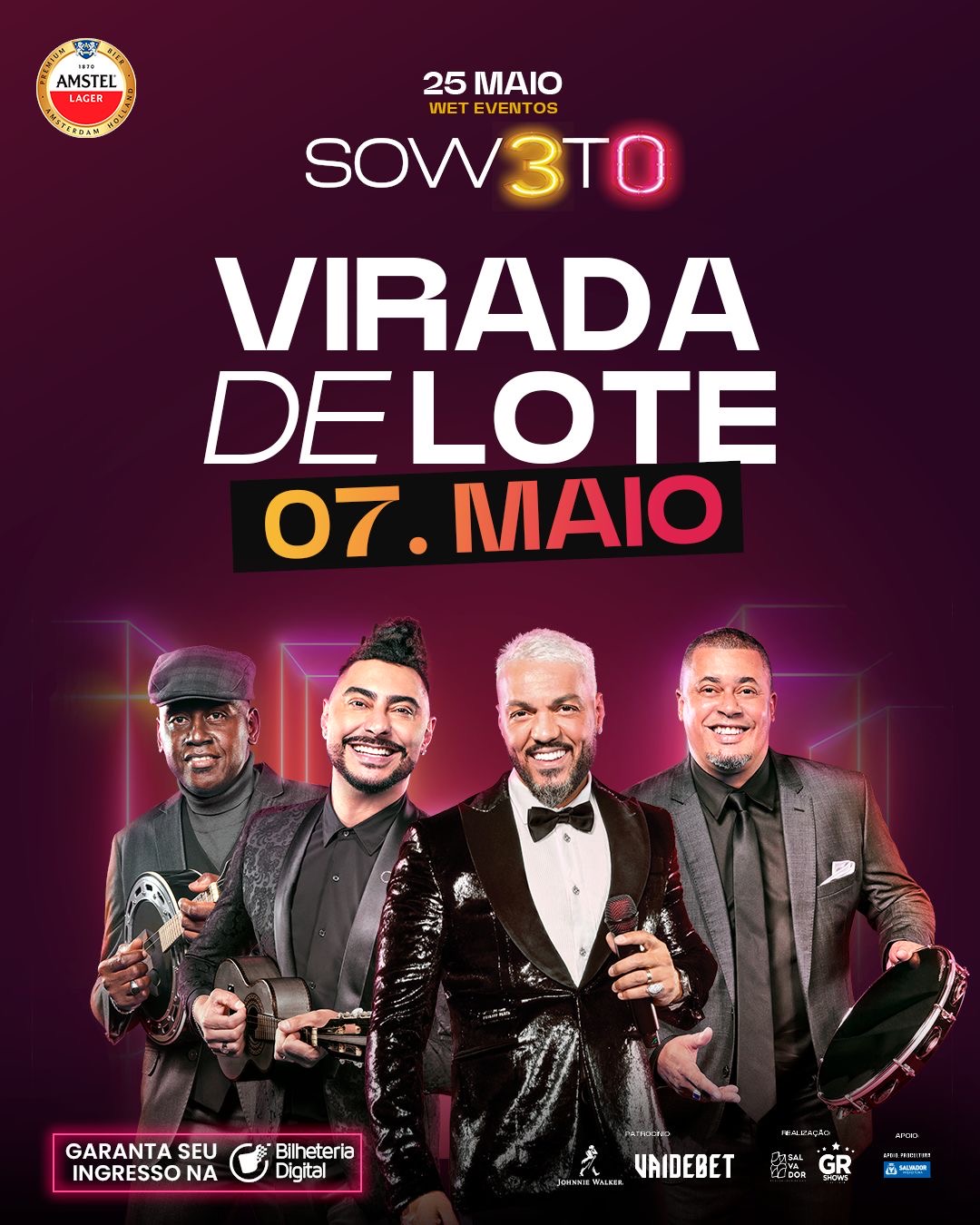 Turnê Soweto 30 anos vai reunir os maiores hits do grupo em uma noite épica