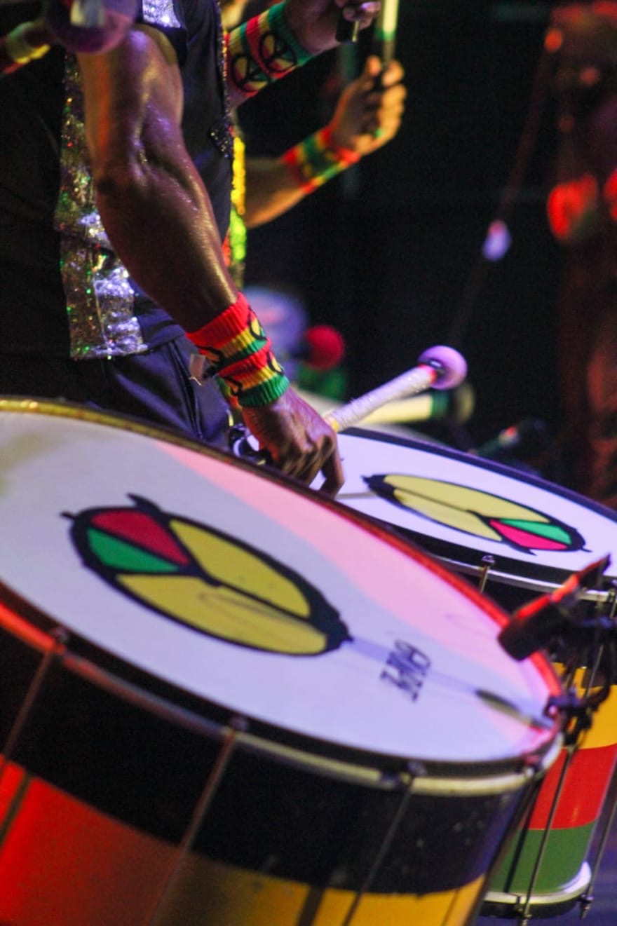 Olodum realiza primeira bênção do ano em Salvador